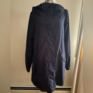 Lululemon rain parka dark blue size 8